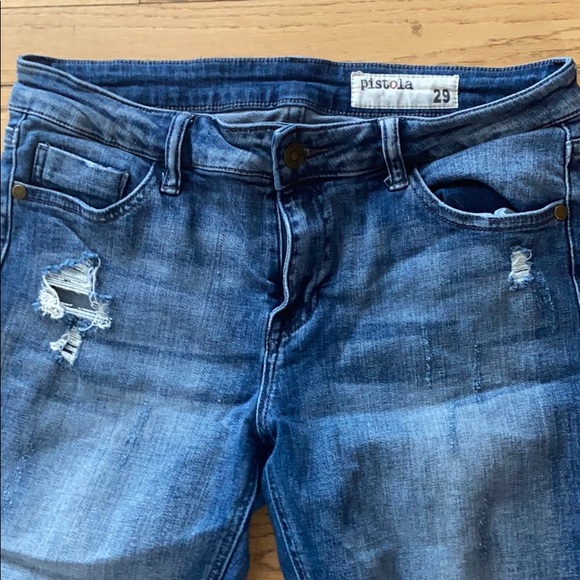 Pistola Ripped Jeans Size 29 - Picture 2 of 4